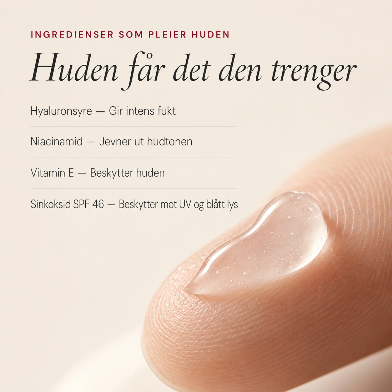 Tonad dagkräm SPF 46