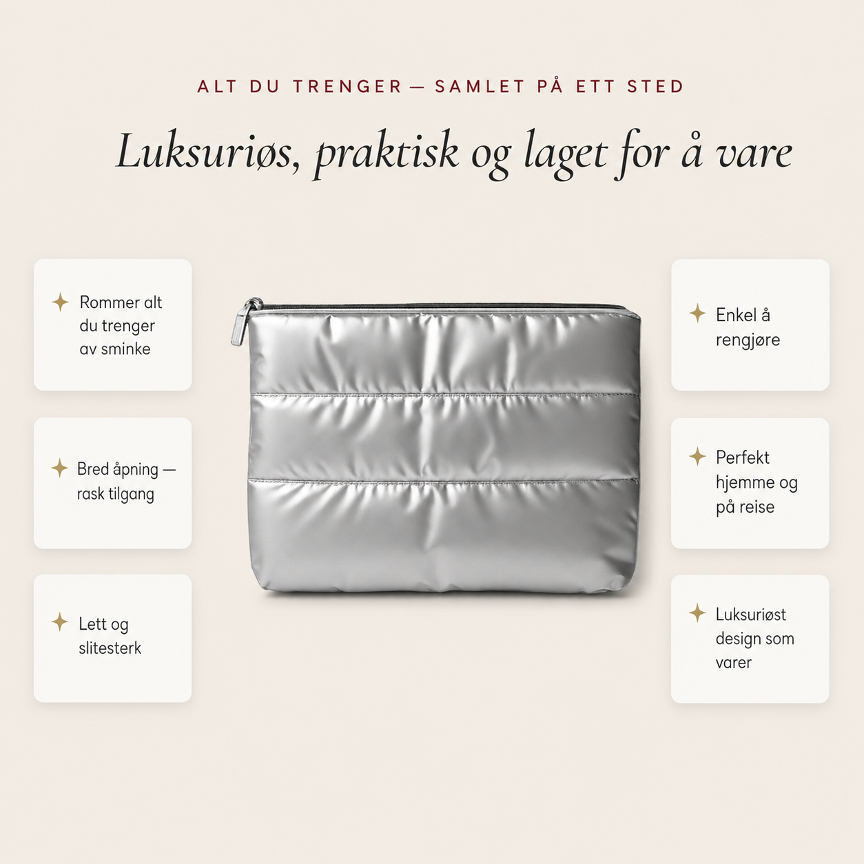 Larana skönhetsväska